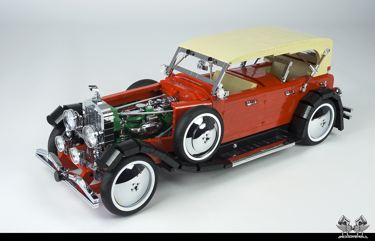 1935 Duesenberg SJ Dual Cowl Phaeton in LEGO-1
