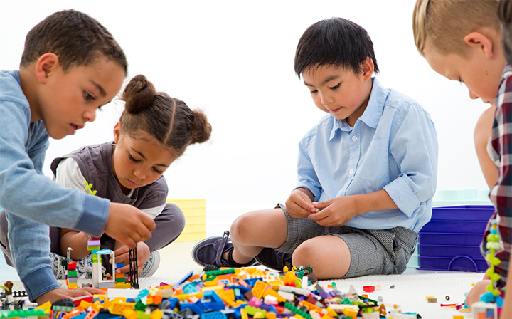 Playing LEGO