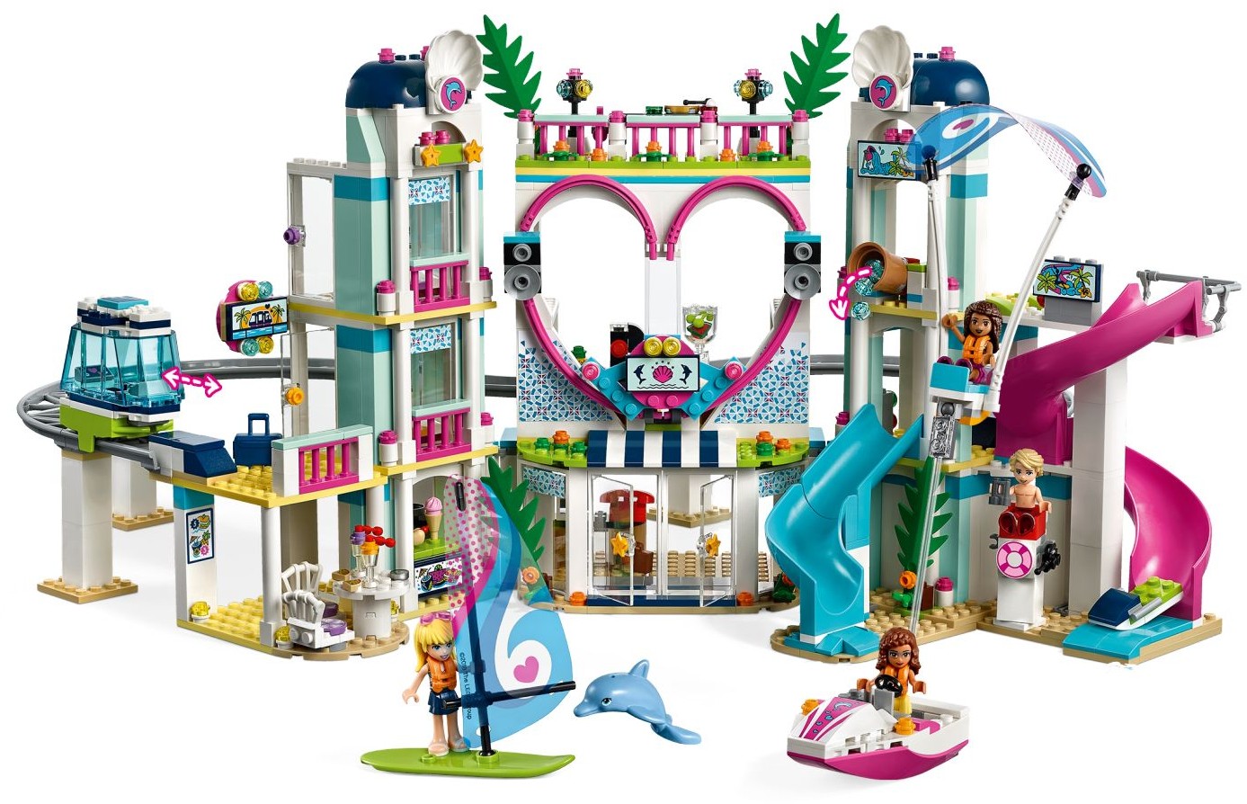 LEGO Friends 41347 Khu khách sạn nghỉ dưỡng 5 sao Thành phố Heartlake