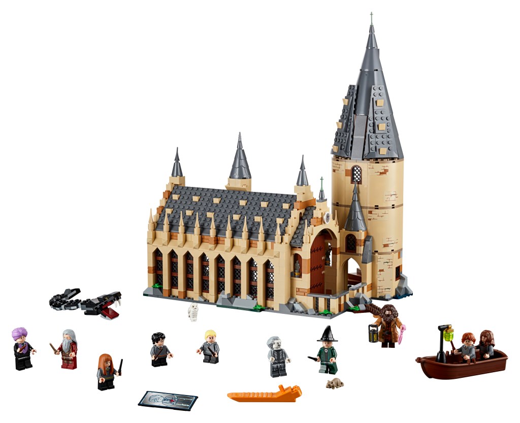 LEGO-Harry-Potter-75954-Hogwarts-Great-Hall-Full-Set-and-Minifigures