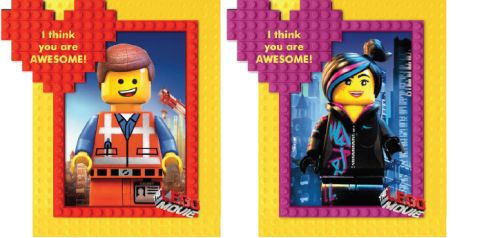 LEGO Valentine's Card