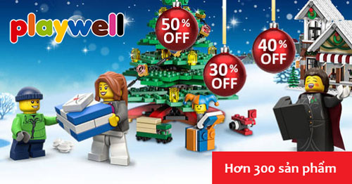 Khuyến mại LEGO tại Playwell Store