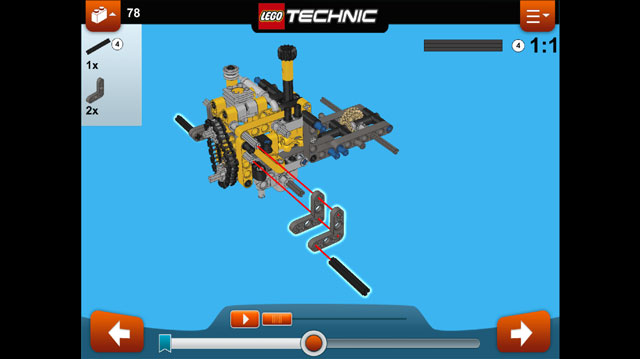 ứng dụng hướng dẫn lắp ráp LEGO Technic