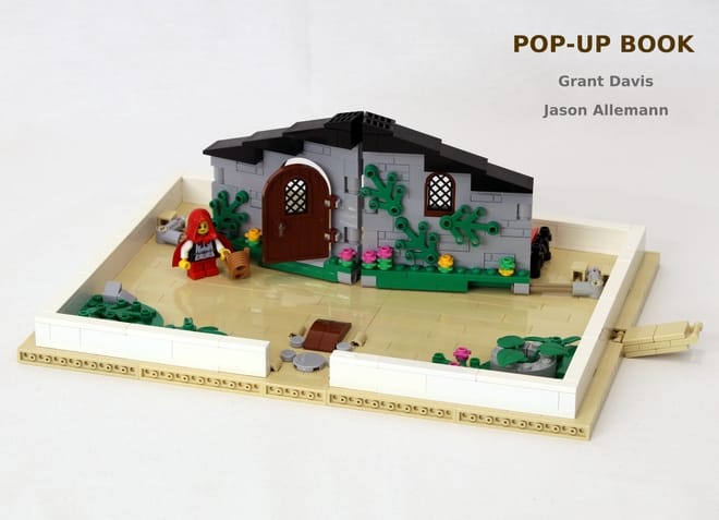 Sách 3D bằng LEGO