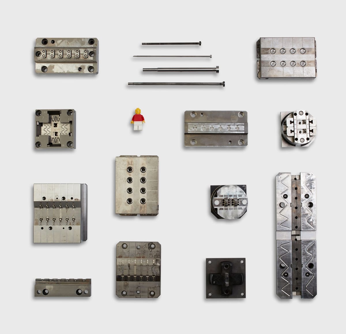 40 năm LEGO Minifigures: Các loại khuôn đúc