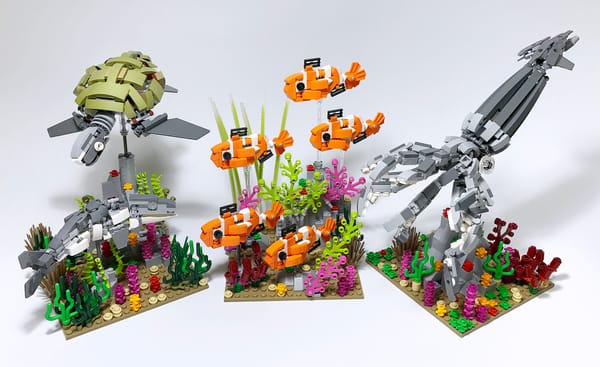 Hồ cá LEGO