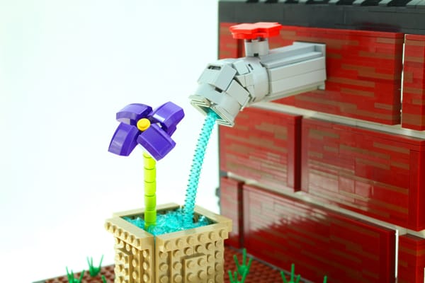 Bí mật hoạt động của vòi nước LEGO