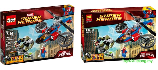 LEGO thắng vụ kiện bản quyền với BELA - hãng chuyên làm đồ nhái của Trung Quốc