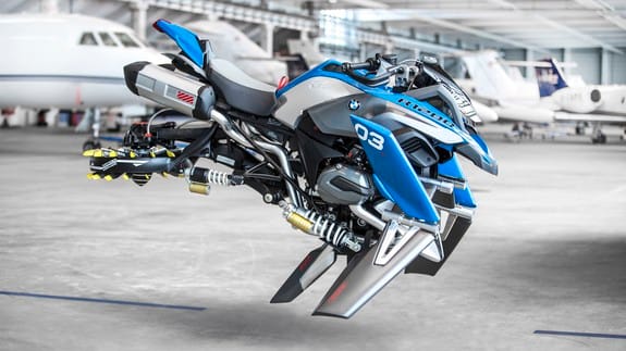 Mô tô bay của tương lai do LEGO và BMW hợp tác