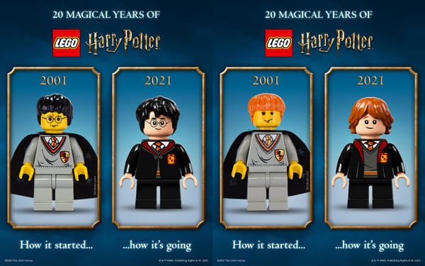 LEGO Harry Potter sau 20 năm