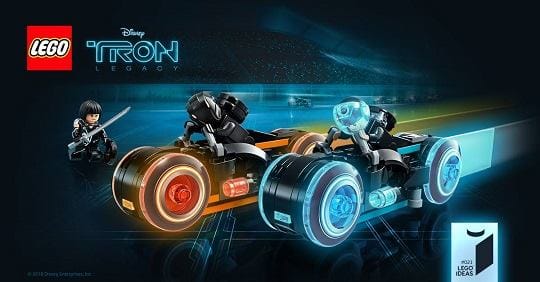 Có gì bên trong bộ LEGO 21314 TRON: Legacy