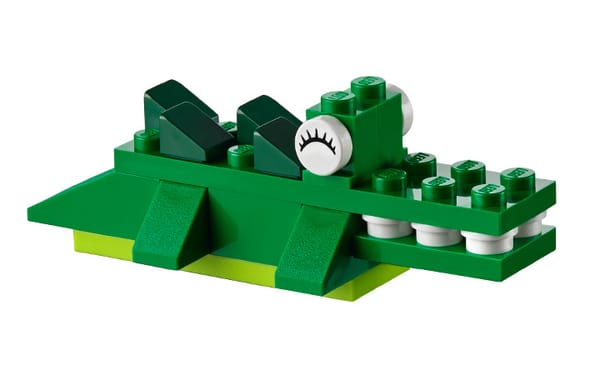 Có bao nhiêu cách để lắp ráp một chú cá sấu LEGO?