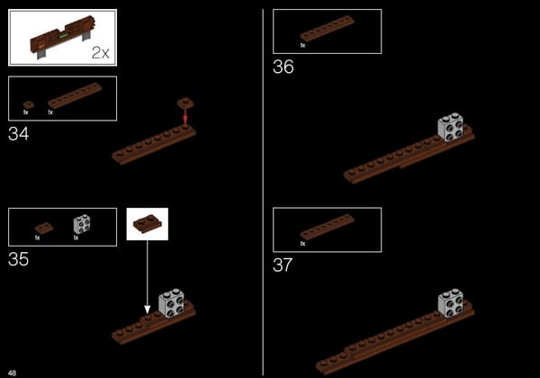 LEGO ngừng sử dụng nền đen cho sách hướng dẫn