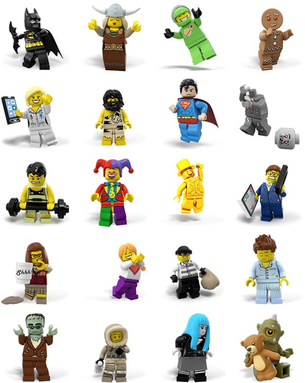 Cá tính với LEGO Sticker cho Facebook