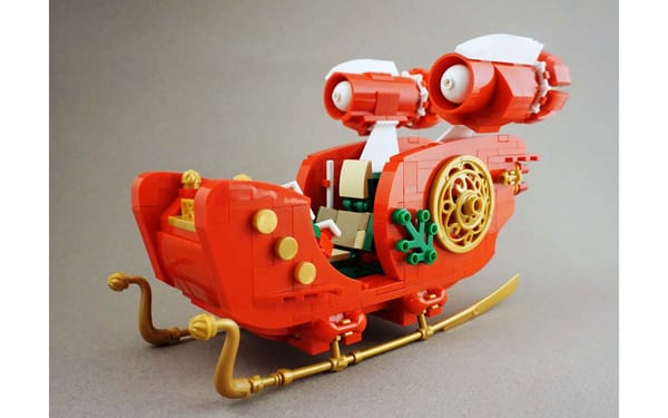 Chiếc xe tuần lộc của Ông già Noel thời @