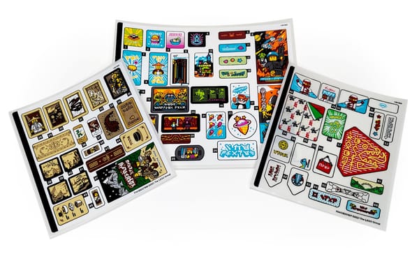 Cách dán sticker LEGO đẹp hết xảy