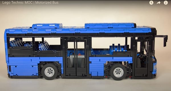 Xe bus LEGO Technic điều khiển (đi kèm hướng dẫn lắp ráp)