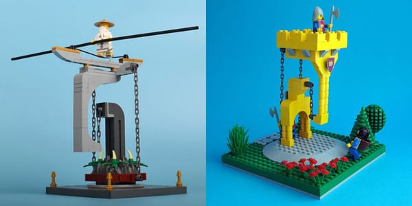 Mô hình LEGO tự cân bằng