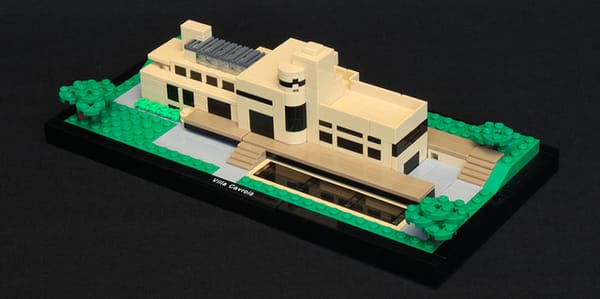 Mô hình siêu nhỏ Villa Cavrois